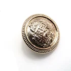 Latest Embossed Jeans Metal Buttons Fashion Cloth Metal Button Snap for Leather