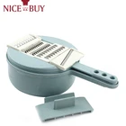 Reusable stainless steel Blade Professional Multi Vegetable Cutter Slicer From China imported