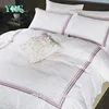 5 Star Hotel Supply king size white bedding sets egyptian cotton bed sheet Bed line bedding set flat bed fitted sheets