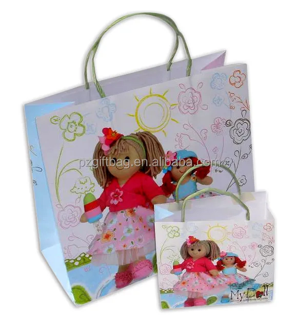 alibaba girls fancy paper gift bag
