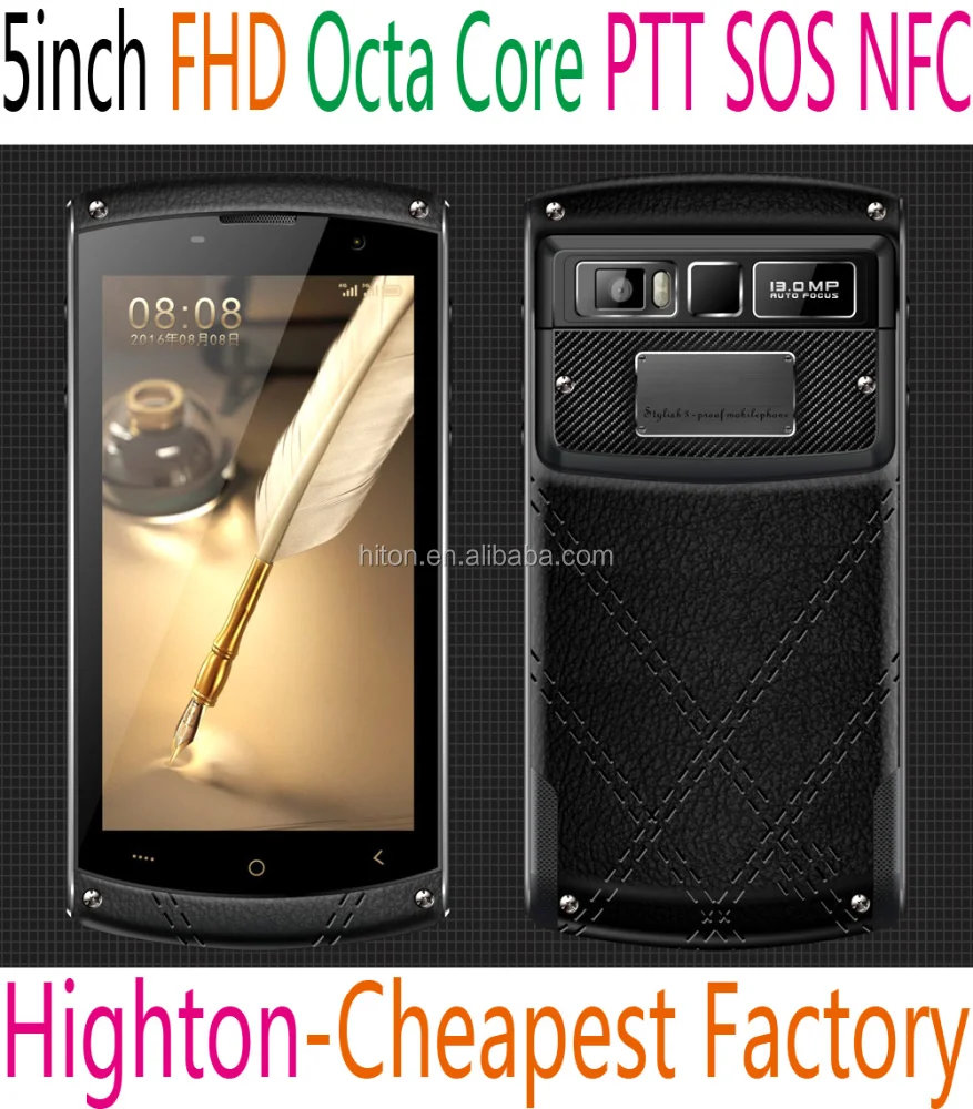 HIDON FACTORY 4G LTE Mobile Phone Android 6.0 Rugged Waterproof Phone Smartphone 5Inch Waterproof Mobile Phone Shockproof
HIDON FACTORY 4G LTE Mobile Phone Android 6.0 Rugged Waterproof Phone Smartphone 5Inch Waterproof Mobile Phone Shockproof