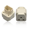Top grade IEC 320 plug connector computer adapter with universal socket outlet 10A/16A
