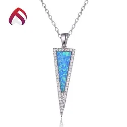 blue opal pendant jewelry