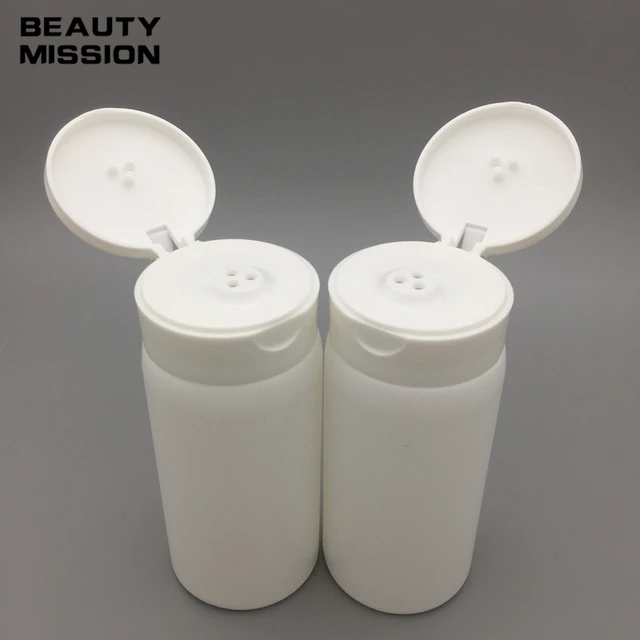 100ml/200ml/500ml HDPE Plastic Talcum Powder Bottles Powder Shaker