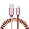 Stainless Steel Flex Metal Braided USB Cable Fast Charging Usb Type c Usb Cable