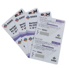 Price cheap pin number prepaid card custom calling recharge scratch off card printing