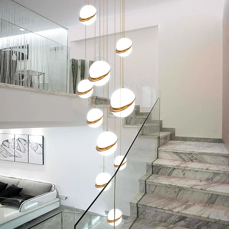 Artdecolite Minimalist decoration indoor acrylic modern pendant lamp Restaurant bar chandelier