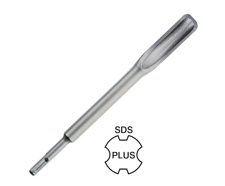 SDS Plus Gouge Chisel for Cutting Narrow Channels into Concrete