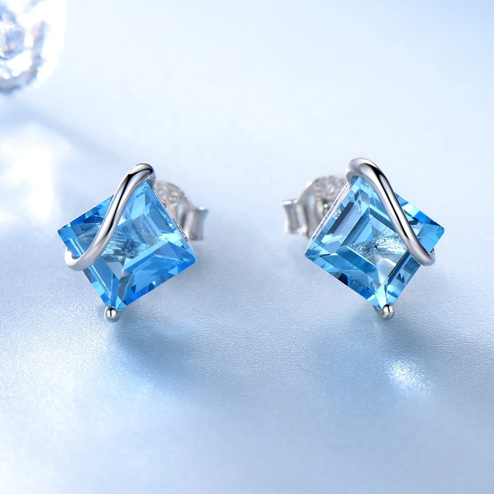 Drop shopping New Model Fashion Single One Stone Designs Silver Earring for Women, Blue
Drop shopping New Model Fashion Single One Stone Designs Silver Earring for Women, Blue