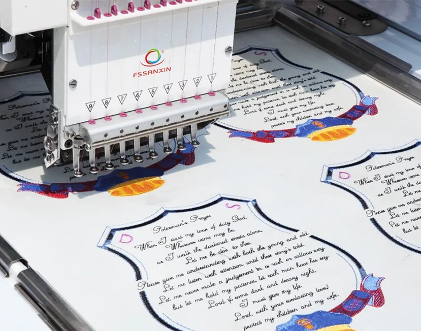 Best commercial computer embroidery machine single head price in china