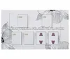 Flower face electrical 4 gang wall switch 2 socket with 4 plus 2