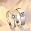 China Wholesale 925 Silver Ring Wedding Band Jewelry Sets