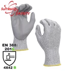 SRSAFETY super strong liner palm coated PU cut resistant glove