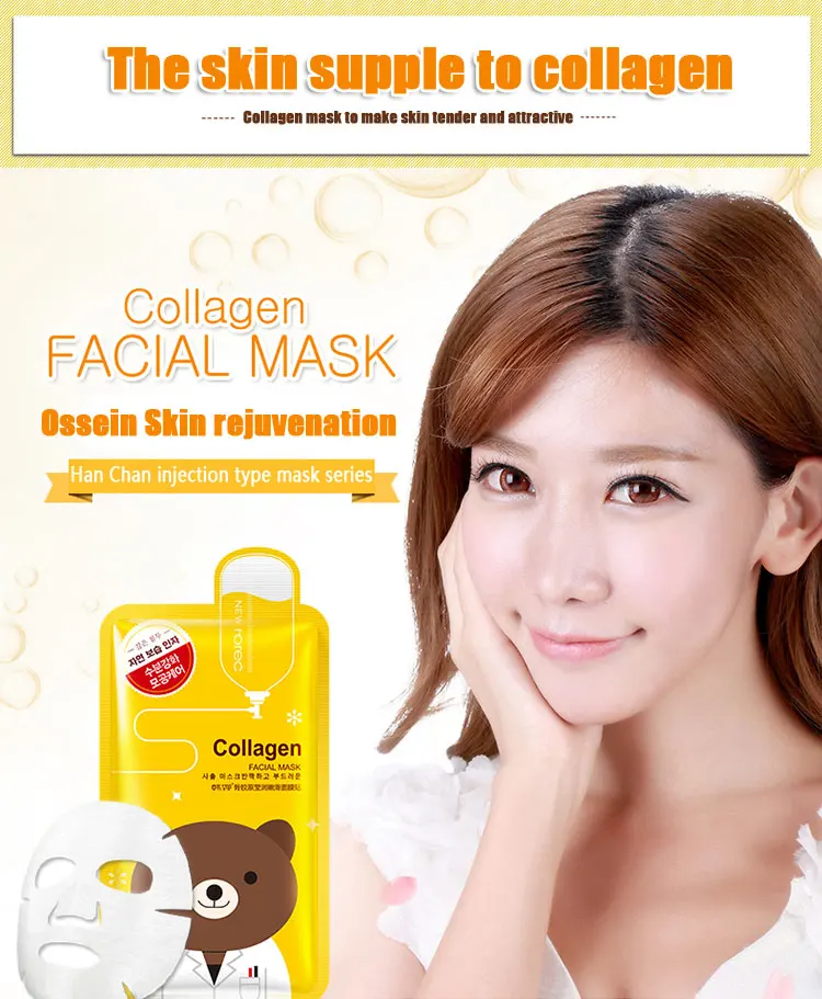 OEM/ODM Hanchan custom Collagen With Skin Care Nourishing Hydrating Moisturizing Firming and Tender fashion face mask