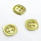 BTK-257 Popular fashion 16L round shirt sewing alloy button 4 holes metal button