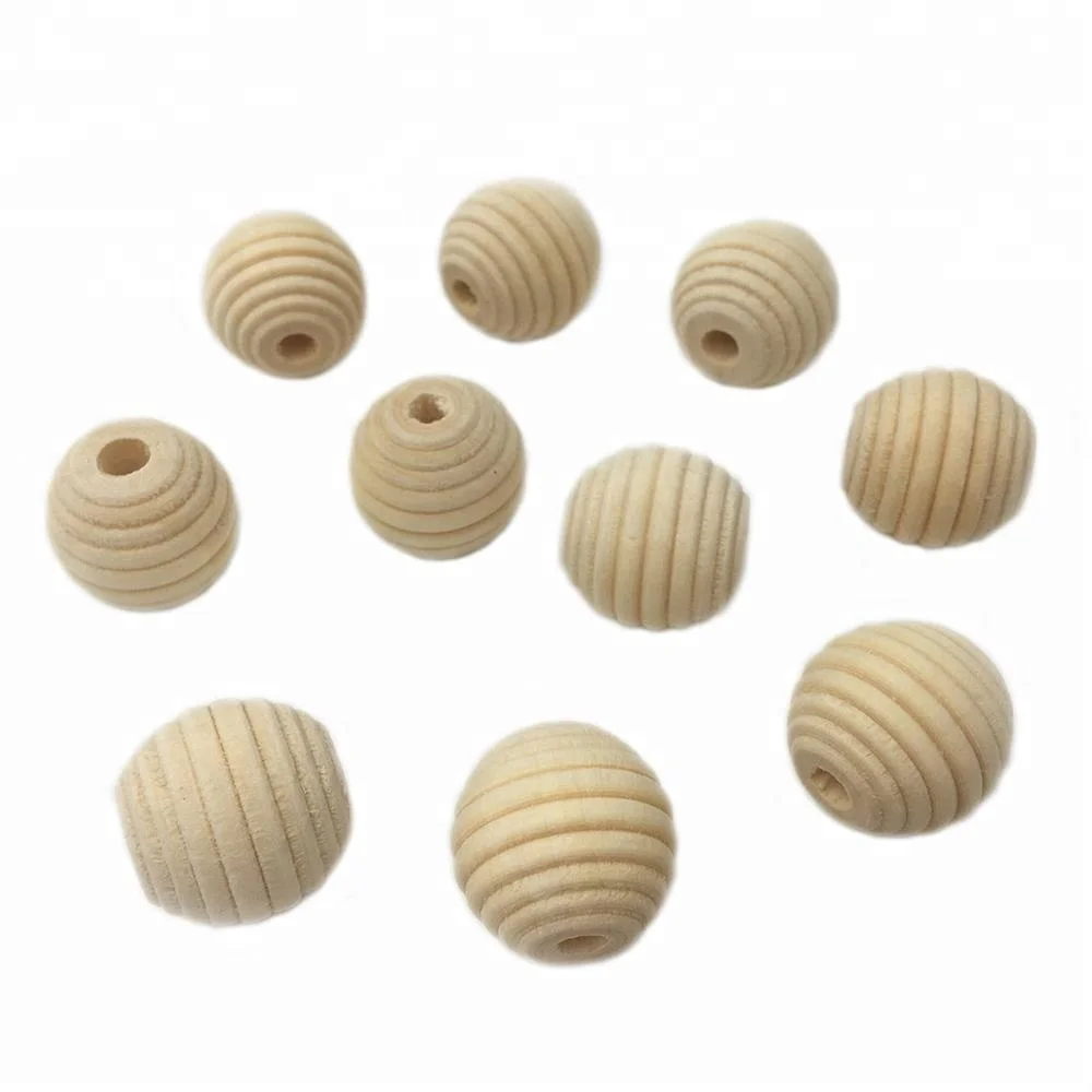 Organic Beehive Raw Wood Spiral Wooden Beads Baby DIY Teething Accessories, Natural wood color
Organic Beehive Raw Wood Spiral Wooden Beads Baby DIY Teething Accessories, Natural wood color