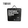 Black Printing Metal Tinplate Portable Tool box