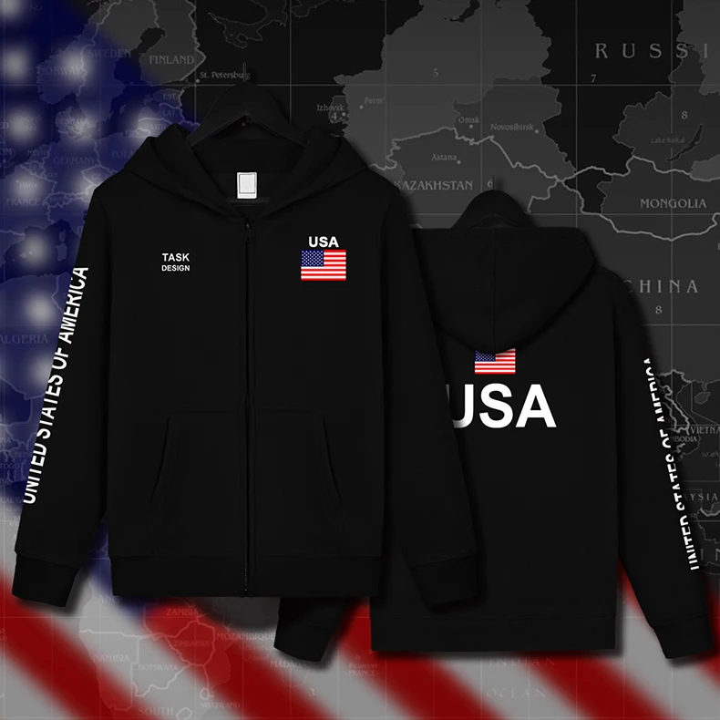 OEM custom the USA American flag clothes hoodie