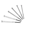 6pcs Mini screwdriver set with steel nickel handle Phillips Slot bits DIY hand tools for computer assembly repair