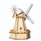 Toys Solar Toy Solar Toy DIY Fun Toys Blades Spinning Educational Solar Windmill Toy