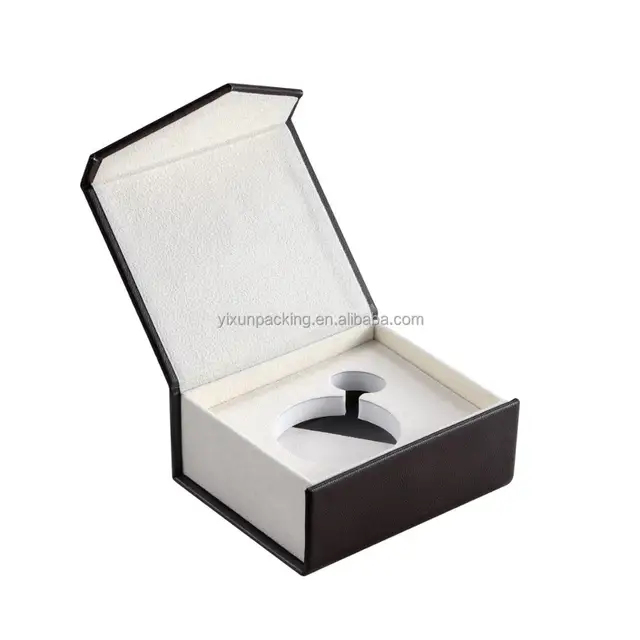 luxury packaging gift paper pu leather perfume boxes