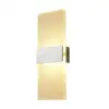 Warm White Acrylic Material Modern Wall Sconce Light LED Wall Mounted Lamp For Foyer Bedroom