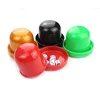 2019 Hot Selling Plastic Dice Cup Set with 6 Dot Dices