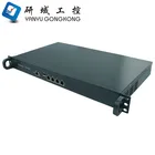 J1900 processor network security Linux pfSense 1U rack server with 4 LAN ports