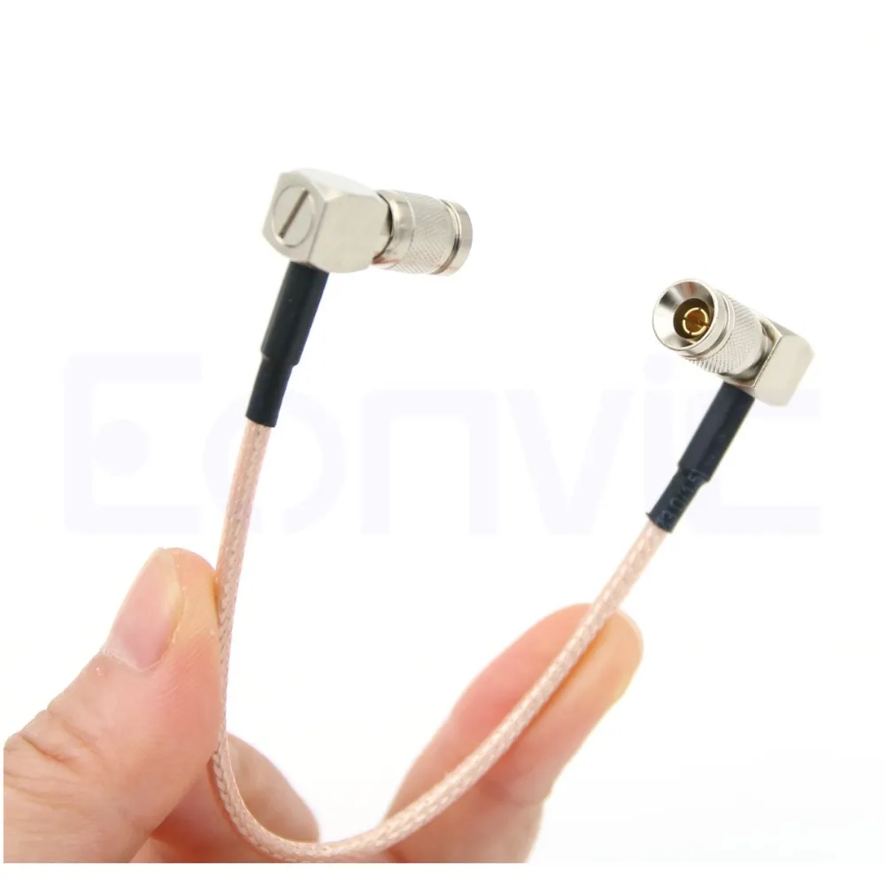 DIN 1.0/2.3 Right Angle RF Coaxial Cable HD SDI Cable for Blackmagic - ANKUX.COM