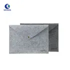 Wholesale Portable Grey Felt Mobile Phone Laptop Pc Bag