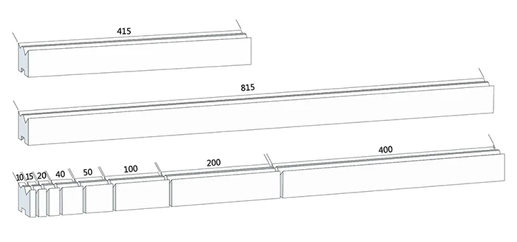 New Products Custom Size Machine Spare Parts Segmented Upper Mold