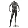 fiberglass black female mannequin headless women dress form mannequin