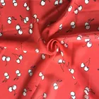 High quality small fruit pattern 100% polyester digital kids baby print fabric