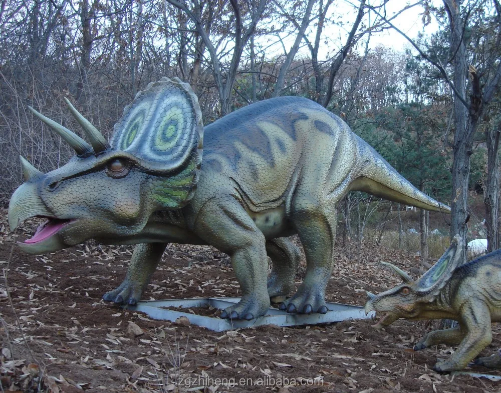 torosaurus 1:1 dinosaur model suitable for outdoor and the