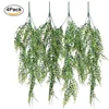 4 Pack Artificial Wall hanging plants Artificial Ivy Hanging Vine Plants