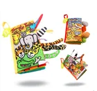 Baby Soft Cloth Book My Jungle Book Fabric Activity Animal Match Games Books Educational Infant Toys for Children Gift