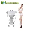 Skin care portable 2 in 1 hifu+liposonic with two handles and interchanged cartridges