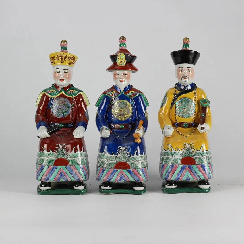 antique chinese clay figurines