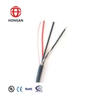 FTTH indoor hybrid fiber optic cable power cable