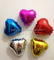 10 inch heart Pure color helium balloons candy color balloon wedding supplies foil ballons