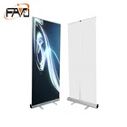 Advertising trade show roll up display banner standee