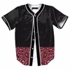 Wholesale Fashion Polyester Blank Culture logo Baseball Jersey with Logo Custom