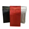 High quality vacuum craft coffee paper bag packaging with air valve