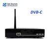 Hot selling DVB-C Receiver with CCCam Newcamd Linux system Set Top Box with wifi