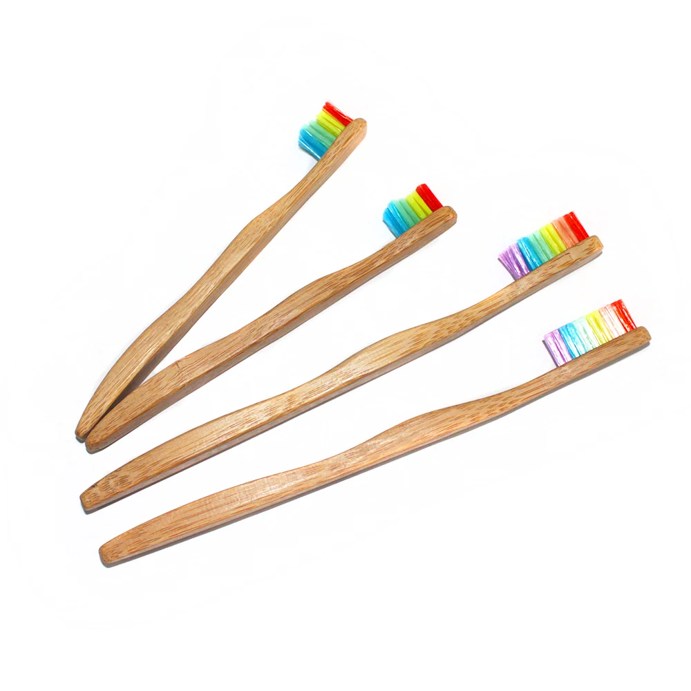 Eco-Friendly natural bamboo charcoal toothbrush with pack of 4, Natural bamboo color
Eco-Friendly natural bamboo charcoal toothbrush with pack of 4, Natural bamboo color