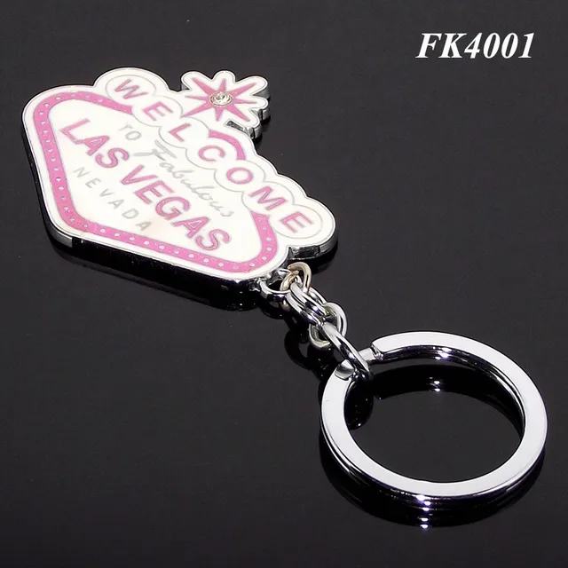 for girls romantic usa souvenir high quality custom keyring