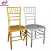 Gold frame royal aluminum chiavari chair stackable