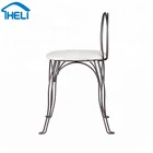 New style living room metal vanity stool