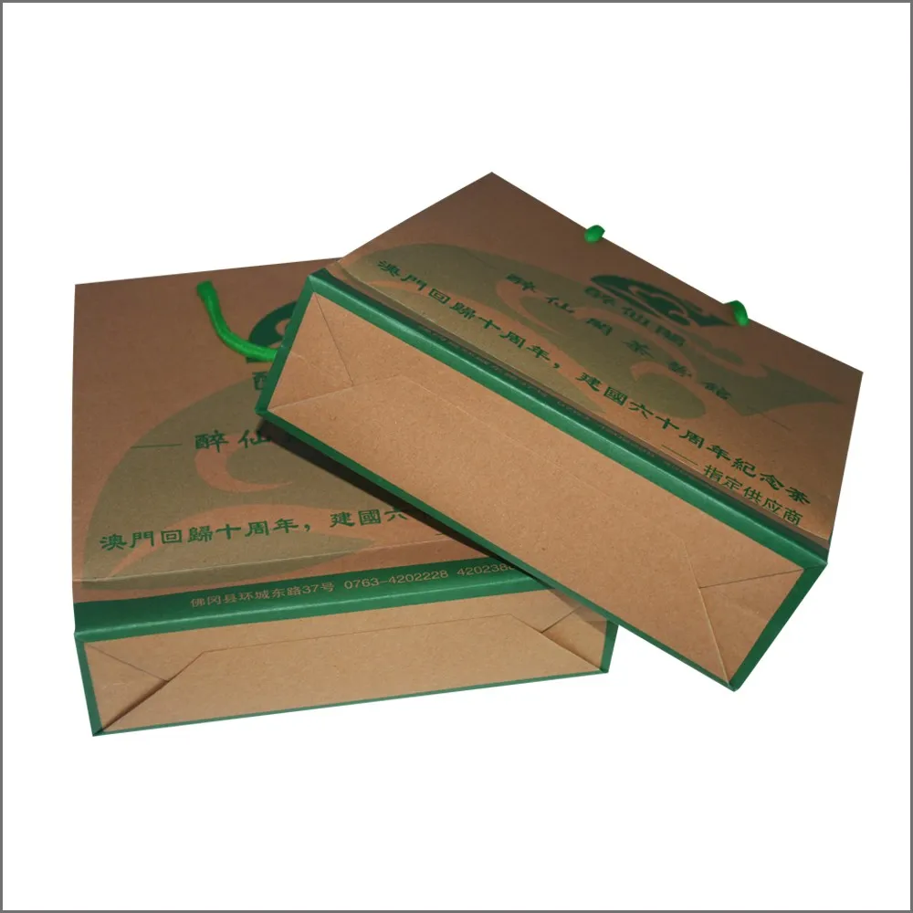 アリババ卸売カスタマイズされた安い価格クラフト紙印刷袋仕入れ・メーカー・工場