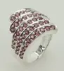 925 Sterling Silver Ring studded with Genuine Gemstones
